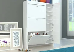 Scarpiera Tashmarine, cm 101x25h138,<Dmora Clearance