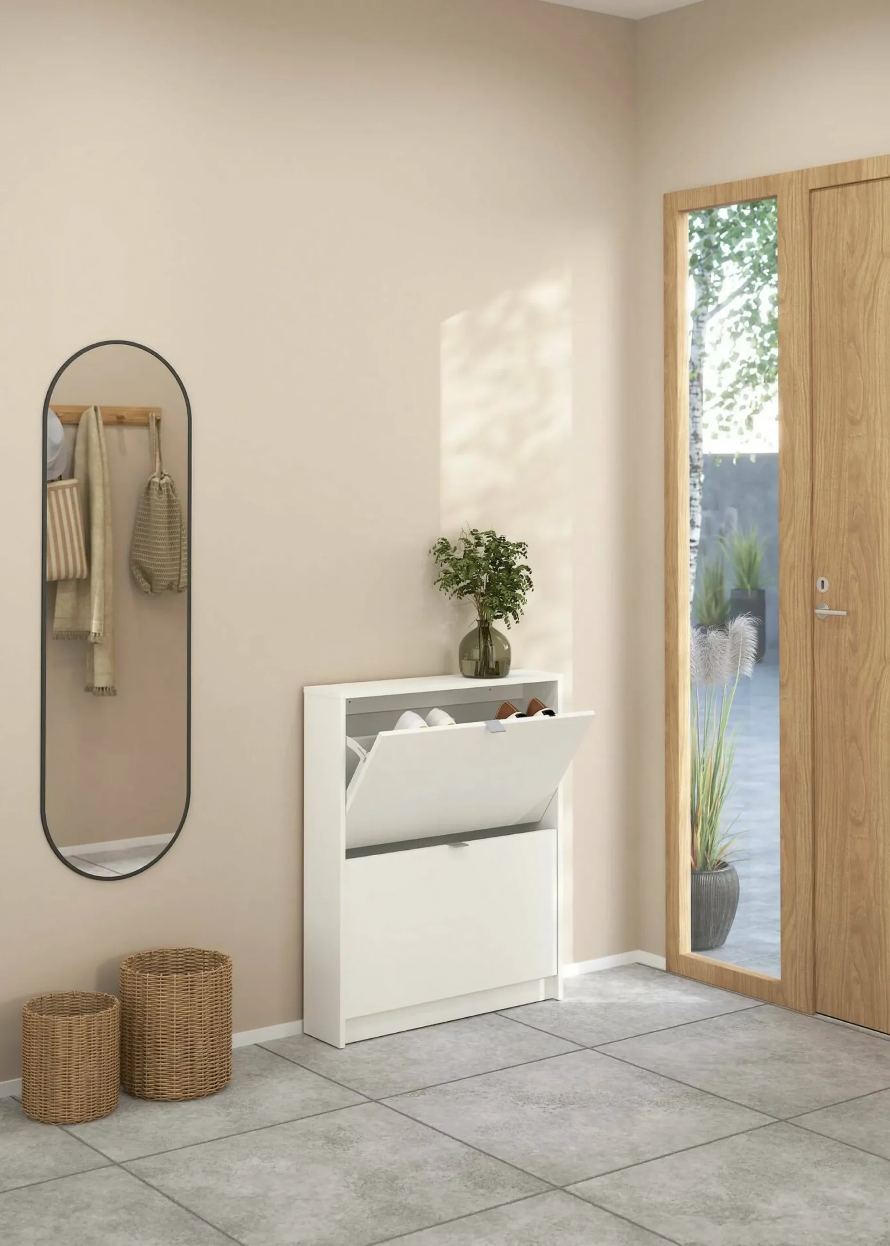 Scarpiera Turchese, 70x17 h85 cm,<Dmora Store