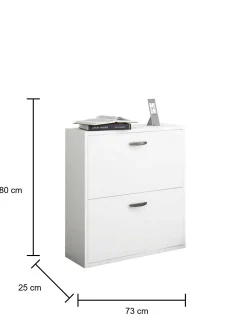 Scarpiera Viyaru, 73x25h80 cm,<Dmora Clearance