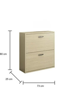 Scarpiera Viyaru, 73x25h80 cm,<Dmora Cheap