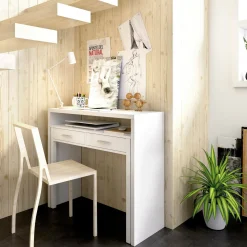 Scrivania Abarath, 99x70h88 cm,<Dmora Cheap