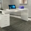 Scrivania Abisse, 160x60h75 cm,<Dmora Store