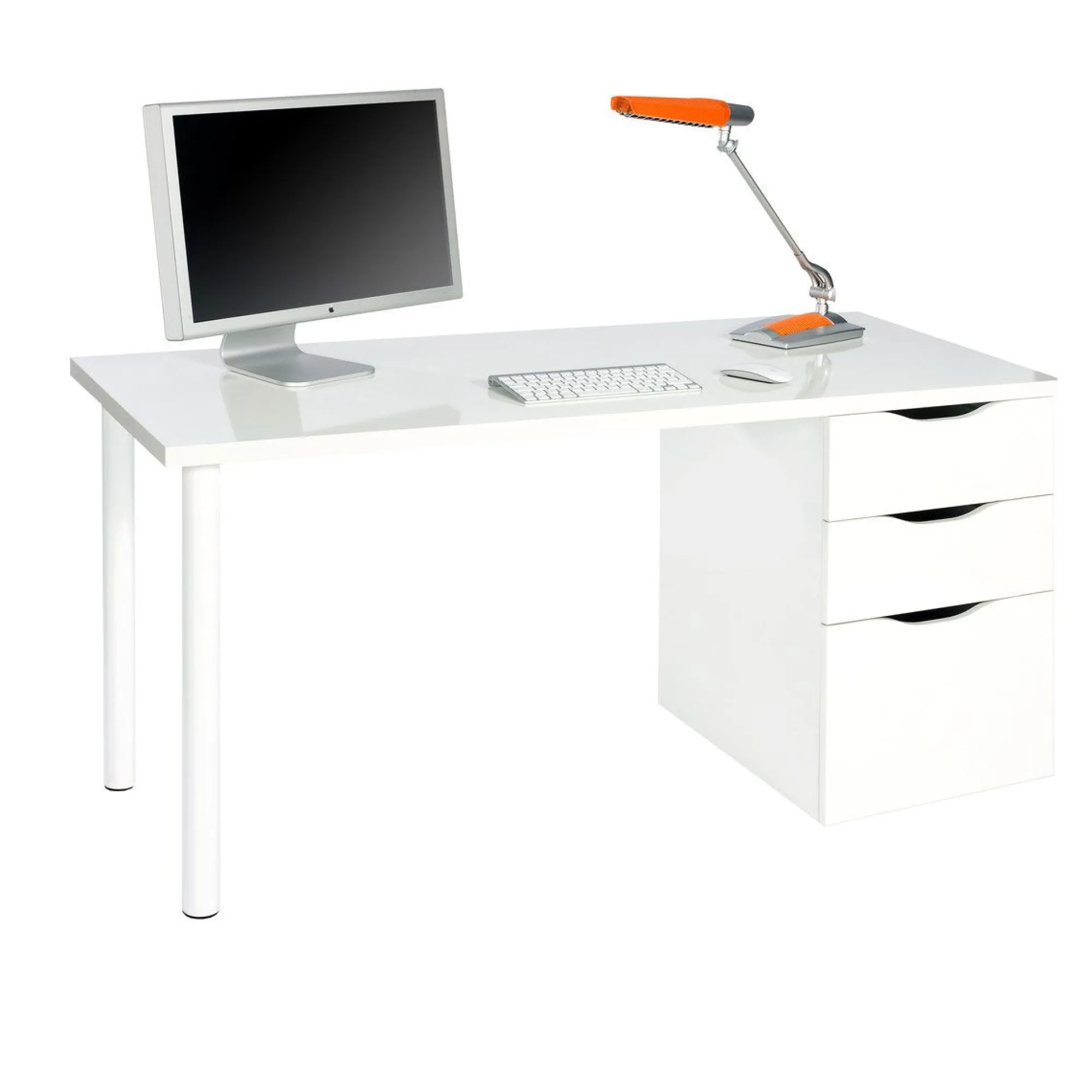 Scrivania Abol, 138x60h74 cm,<Dmora Shop