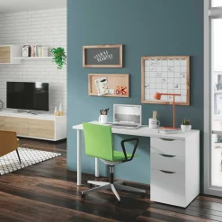 Scrivania Abol, 138x60h74 cm,<Dmora Shop