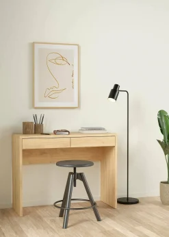 Scrivania Acero, 40x100 h77 cm,<Dmora Cheap