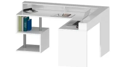 Scrivania Adelma, 180x60h93 cm,<Dmora Store