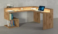 Scrivania Adelma, 180x60h93 cm,<Dmora Store