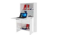 Scrivania Akiro, cm 70x57h140,<Dmora Online