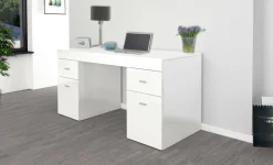 Scrivania Aladdin, cm 130x60h75,<Dmora Cheap