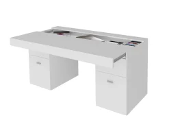 Scrivania Aladdin, cm 130x60h75,<Dmora Cheap