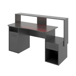 Scrivania Albertino, , con luci LED<Dmora Cheap