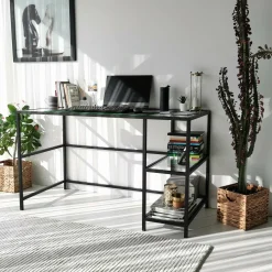 Scrivania Ameglia, 130x60h75 cm,<Dmora Discount