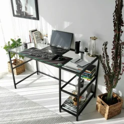 Scrivania Ameglia, 130x60h75 cm,<Dmora Discount