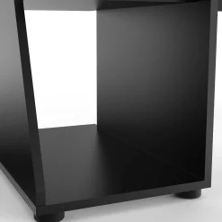 Scrivania Ampil, 138x67 h94 cm, Grigio scuro e Nero<Dmora Hot