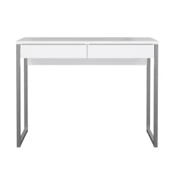 Scrivania Anavi, 101x40 h77 cm, Bianco<Dmora Clearance
