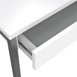 Scrivania Anavi, 101x40 h77 cm, Bianco<Dmora Clearance