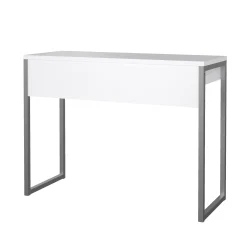 Scrivania Anavi, 101x40 h77 cm, Bianco<Dmora Clearance