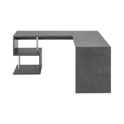 Scrivania Annibi, cm 160x60h78,<Dmora Cheap