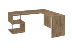 Scrivania Annibi, cm 160x60h78,<Dmora Shop