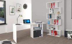 Scrivania Antioco, cm 110x50h75,<Dmora Discount