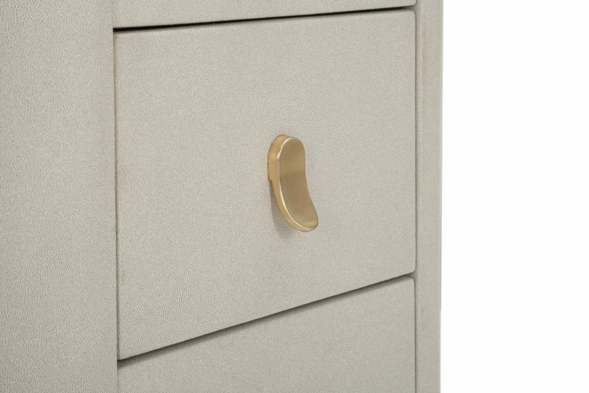 Scrivania Apoteosi, 120x40 h75 cm, Crema e Oro<Dmora Shop