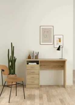 Scrivania Appollo, 110x49 h76 cm,<Dmora Store