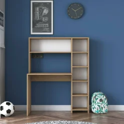 Scrivania Arapaho, 113x40h142 cm,<Dmora Outlet