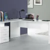 Scrivania Ascuby, cm 160x60h75,<Dmora New