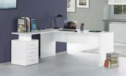 Scrivania Ascuby, cm 160x60h75,<Dmora New
