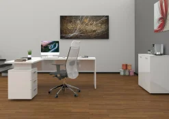 Scrivania Ascuby, cm 160x60h75,<Dmora New