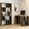 Scrivania Atene, 120x60h75 cm, Noce e Antracite<Dmora Clearance