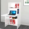 Scrivania Atroc, cm 70x35h140,<Dmora Fashion