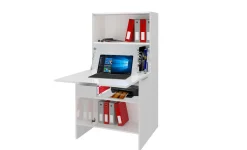 Scrivania Atroc, cm 70x35h140,<Dmora Fashion