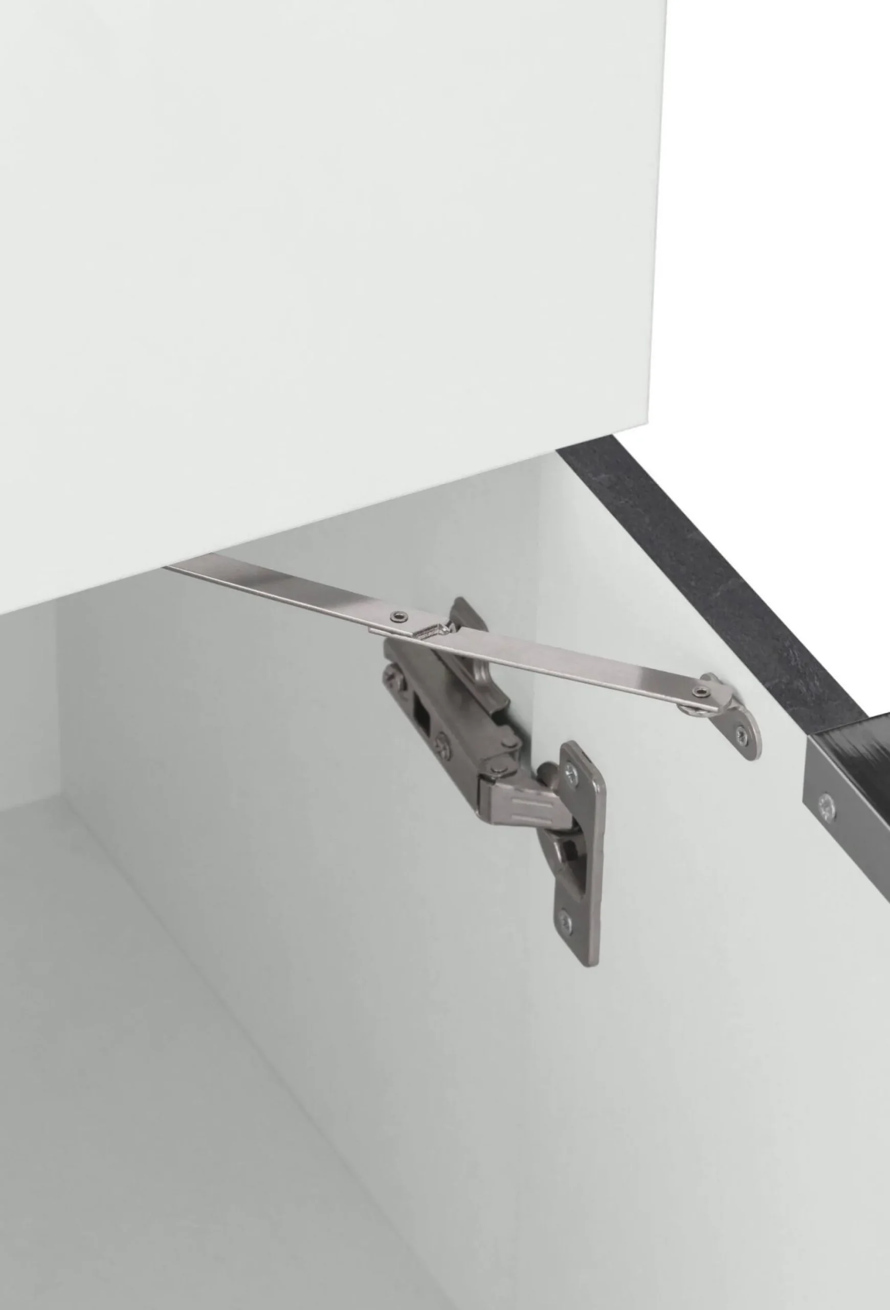 Scrivania Atroc, cm 70x35h140, Bianco e<Dmora Online