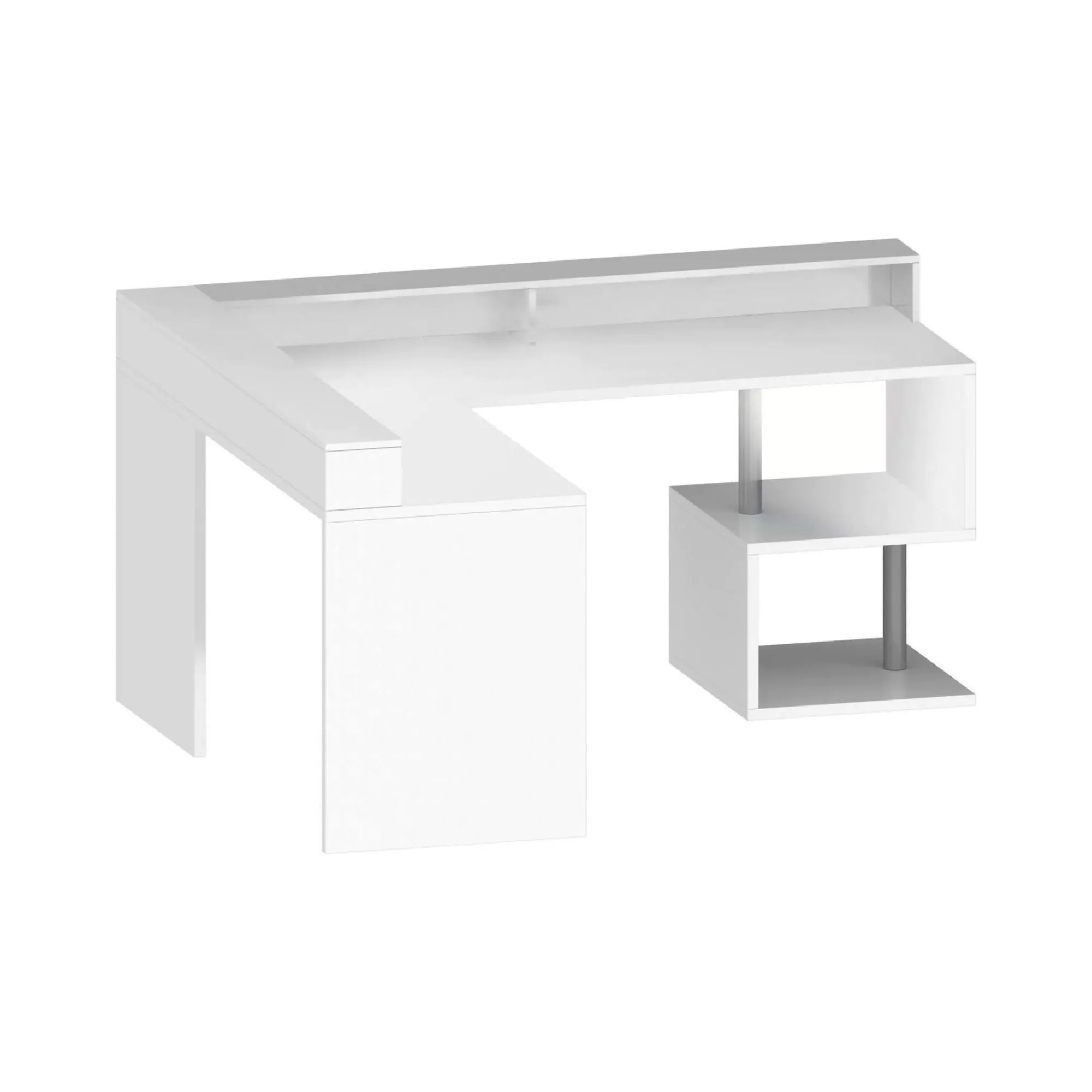 Scrivania Auletta, 180x60h93 cm,<Dmora Outlet