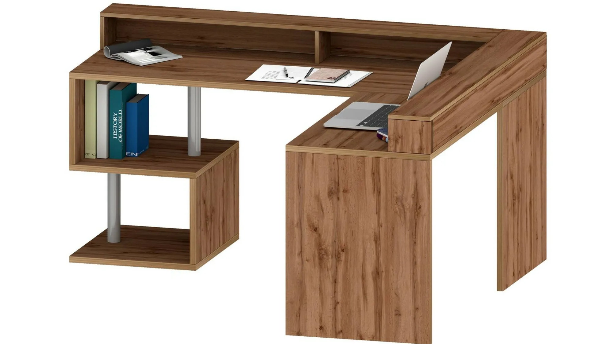 Scrivania Auletta, 180x60h93 cm,<Dmora Discount