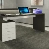 Scrivania Bardi, 160x60h90 cm, Bianco e<Dmora Sale