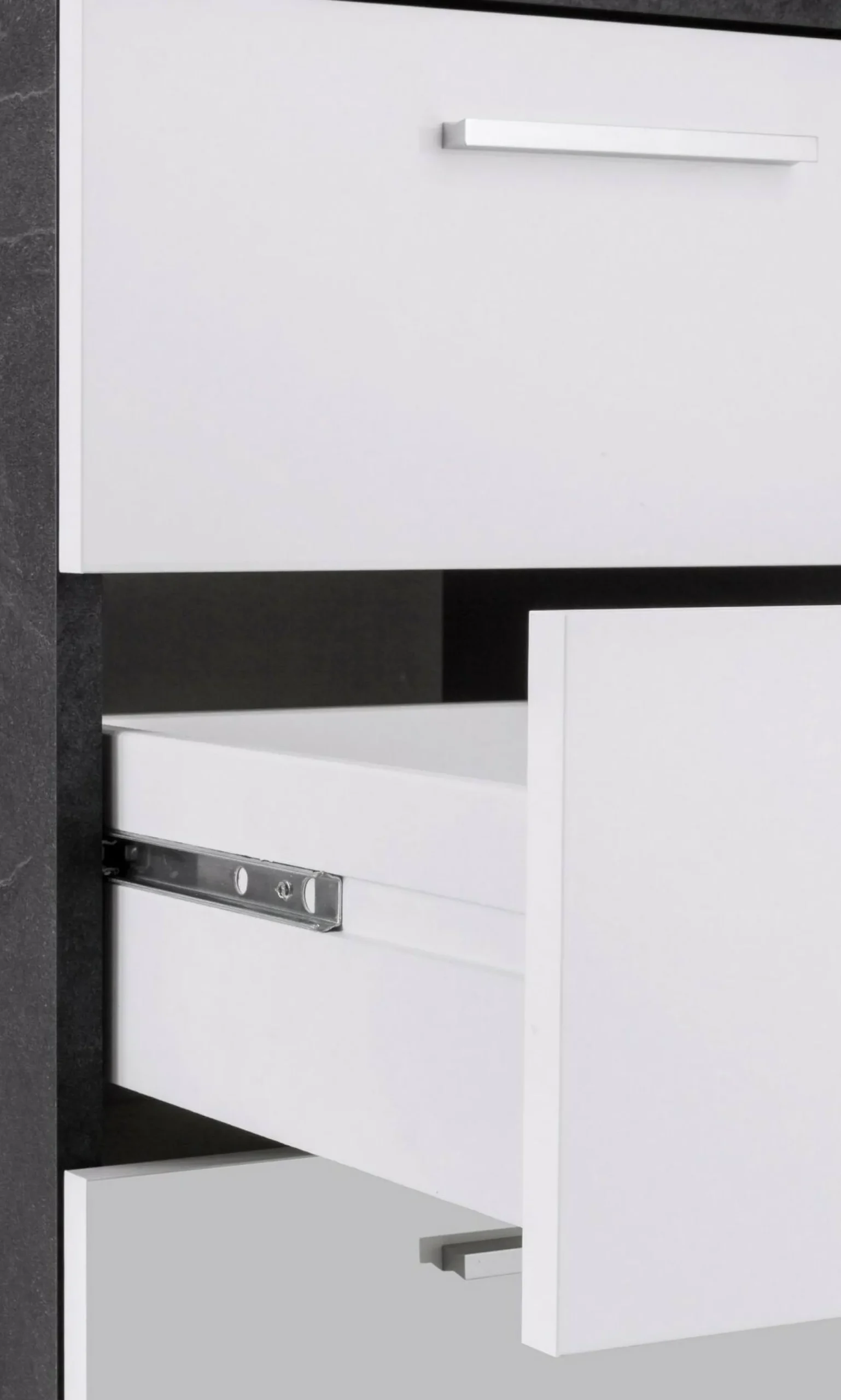 Scrivania Bardi, 160x60h90 cm, Bianco e<Dmora Sale