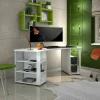 Scrivania Dbaldizzon, 205x91h76 cm,<Dmora Clearance