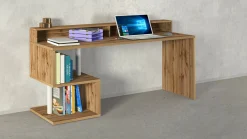 Scrivania Dcheddir, 180x92,5h60 cm,<Dmora Cheap