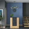 Scrivania Dmarchior, 90x40 h110 cm,<Dmora Cheap