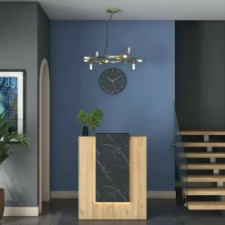 Scrivania Dmarchior, 90x40 h110 cm,<Dmora Cheap