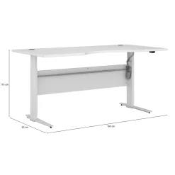 Scrivania Dtassar, 180x90 h119 cm,<Dmora Flash Sale