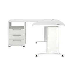 Scrivania Dtedesch, 159x150 h75 cm,<Dmora Shop