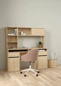 Scrivania Dtrevisa, 48x149 h156 cm,<Dmora Shop