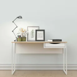 Scrivania Dtrimbol, 130x48 h77 cm,<Dmora Hot