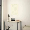 Scrivania Dturch, 60x120 h76 cm, Rovere e Grigio<Dmora Clearance