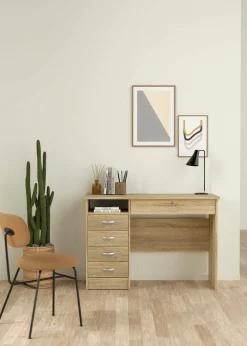 Scrivania Dujkan, 109x49 h76 cm,<Dmora Shop