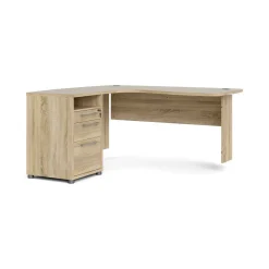 Scrivania Dvaler, 159x150 h75 cm,<Dmora Cheap