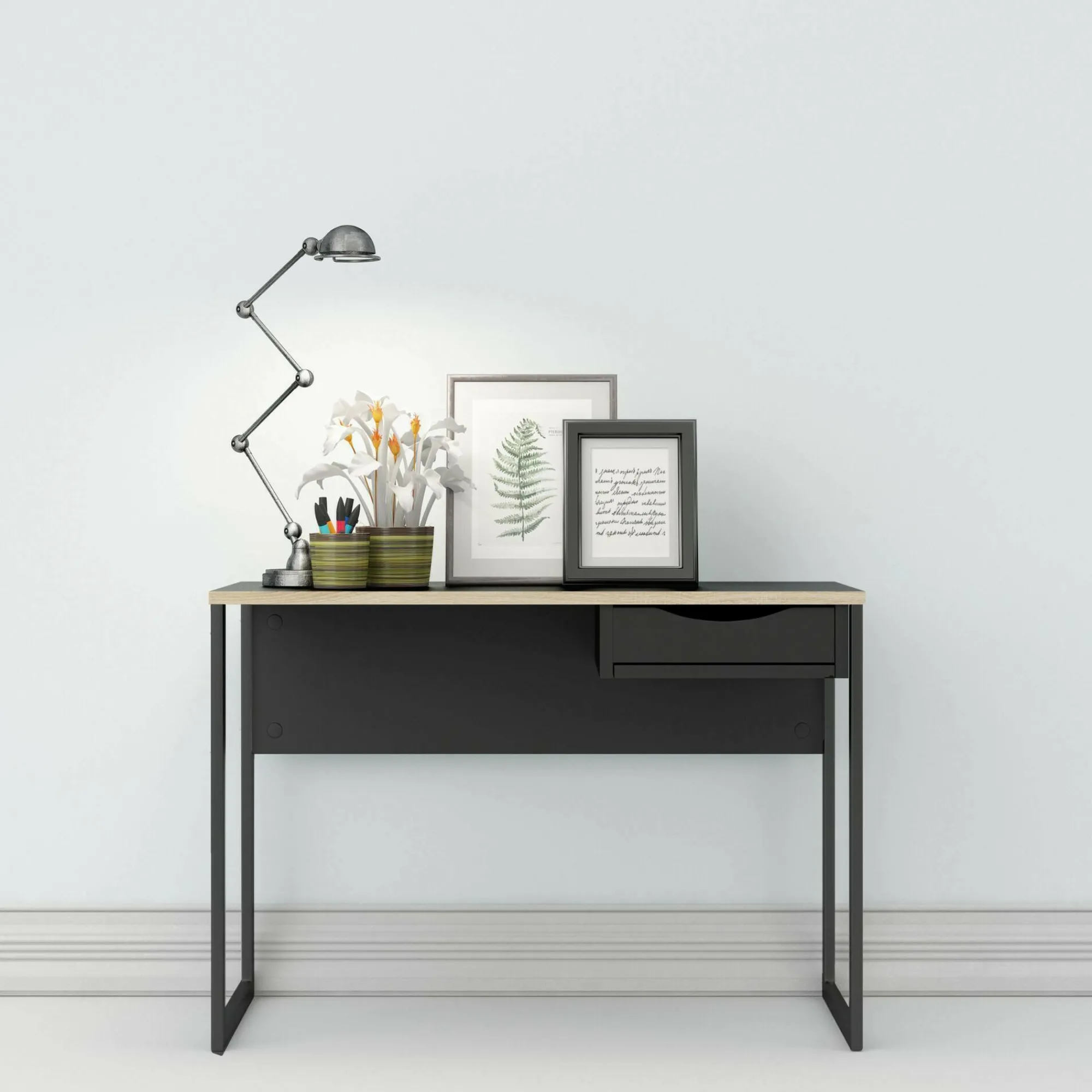 Scrivania Dvalig, 110x48 h77 cm,<Dmora New
